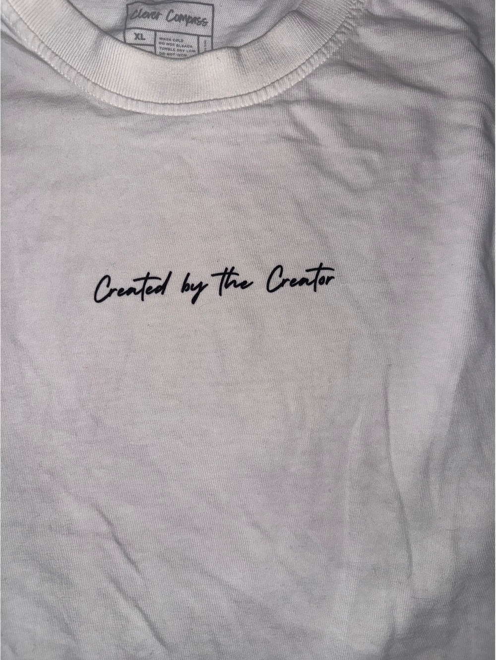 Clover Compass One of One White Graphic T-Shirt XL